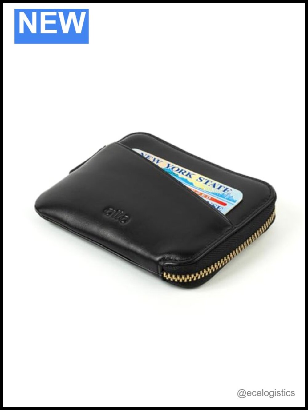 Premium Italian Leather Pouch Wallet with Detachable Key Chain Clutch